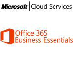 MICROSOFT Office 365 Essentials, Business, VL Subs., Cloud, Single Language, 1 user, 1 year