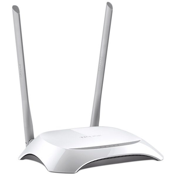 Router TP-Link TL-WR840N, 2,4GHz Wireless N 300Mbps, 4 x 10/100Mbps LAN Ports, 1 x 10/100Mbps WAN Port, Fixed Omni Directional A