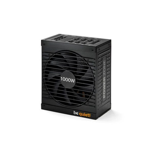 be quiet! POWER ZONE 1000W CM – 80 Plus Bronze, Silent Wings, Cable Management, 5 Years Warranty