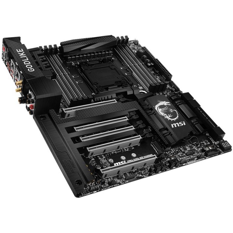 MSI Main Board Desktop X99 (LGA2011-3,8xDDR4,5xPCI Ex16, USB3.1,USB2.0,SATA III,M.2,RAID,GLAN) ATX Retail