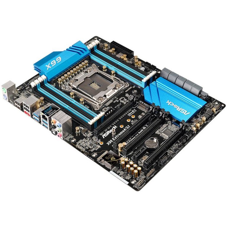 ASROCK Main Board Desktop iX99 (S2011, 8xDDR4, 3xPCIE3.0, 1xPCIE2.0x16,1xPCIE2.0x1,SATA III, Raid,GLAN,USB3.1) ATX retail