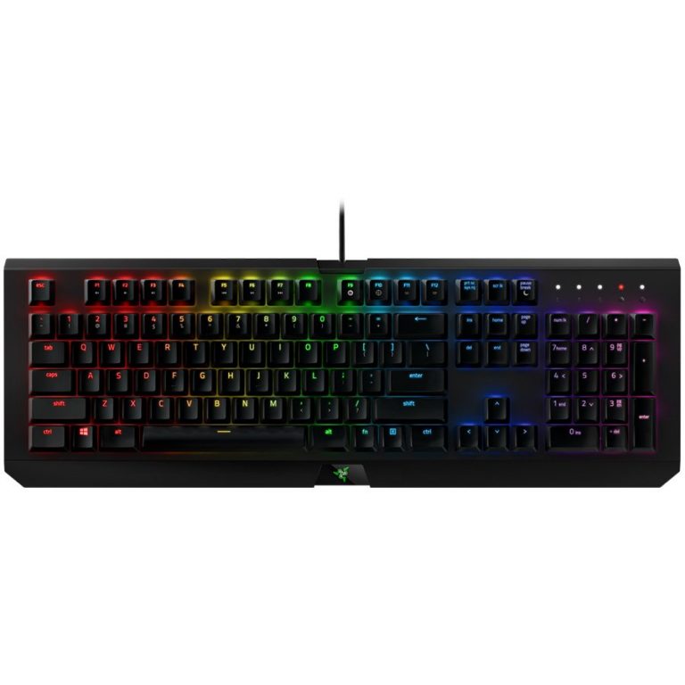 BlackWidow X Chroma Mechanical keyboard, Engineerd for Durability – Up to 80 million key strokes,Razer Chroma customizable backlighting,Military grade metal top construction,10 key roll-over anti-ghosting