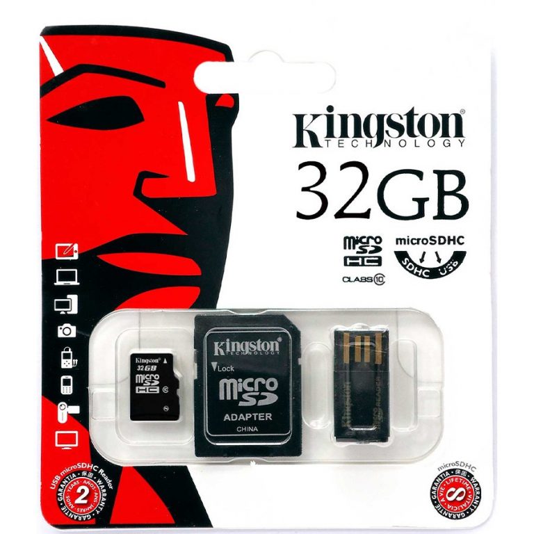 Kingston  32GB Multi Kit (Class 10 microSD + SD adapter + USB reader) Android, EAN: ‘740617183016