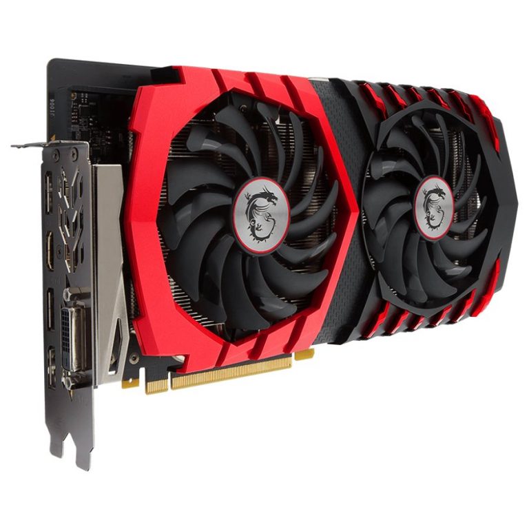 MSI Video Card GeForce GTX 1060 Gaming X GDDR5 6GB/192bit, PCI-E 3.0 x16,3DP, HDMI, DVI-D, Retail