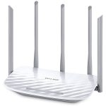 Router TP-Link AC1350 Dual-Band Wi-Fi Router, 802.11ac/a/b/g/n,  867Mbps at 5GHz + 450Mbps at 2.4GHz, 5 10/100M Ports, 5 fixed antennas, Beamforming, IPTV,  Cloud support, VPN Server,  LED Control , WPS ,IPv6 Ready, Tether App