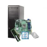 Server Intel, Midi Tower, 1xXeon E3-1230V5, 1x 16GB RAM, 1x S3510 120Gb SSD, 1xAXXRMM4LITE2, based on P4304XXSFCN + DBS1200SPL, PSU 365W, Black