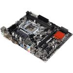 ASROCK H110 (S1151, 2xDDR4,1xPCIE3.0 x16,2 x PCIE2.0 x1, 4xSATAIII, USB2.0, USB3.0, GLAN,VGA, DVI-D) mATX