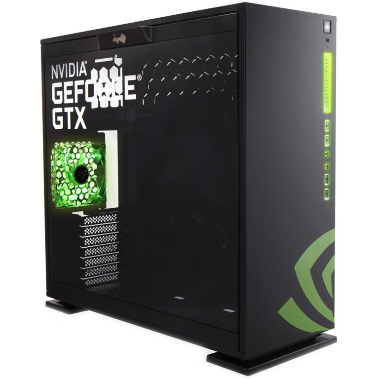 Chassis In Win 303 Nvidia branded Mid Tower Aluminum SECC, Tempered Glass,ATX,Micro-ATX, Mini-ITX, Front Ports 2xUSB 3.0,2xUSB 2.0,HD Audio, Dimensions 500x215x480,1x120mm Rear Fan/120mm Radiator,3x120mm Top Fan/360mm Radiator,3x120mm Bottom Fan