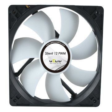 GELID Silent 14 PWM 140mm PWM fan-1200 RPM max 12-25.5 dBA