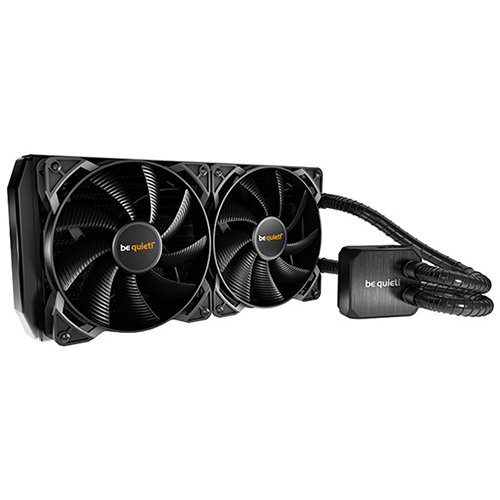 be quiet! SILENT LOOP 280mm liquid cooling, Intel®: LGA 775 / 1150 / 1151 / 1155 / 1156 / 1366 / 2011(-3) Square ILM/2066, AMD™: AM2(+) / AM3(+) / FM1 / FM2(+) / TR4 (+ mounting kit bz007), TDP 400W, 2x Pure Wings 2 140mm PWM, 3Y Warranty