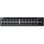 Dell Networking X1026 Smart Web Managed Switch, 24x 1GbE and 2x 1GbE SFP ports