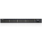 Dell Networking N2048, L2, 48x 1GbE + 2x 10GbE SFP+ fixed ports, Stacking, IO to PSU airflow, AC