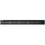 Dell Networking X1052P Smart Web Managed Switch, 48x 1GbE (24x PoE – up to 12x PoE+) 4x 10GbE SFP+