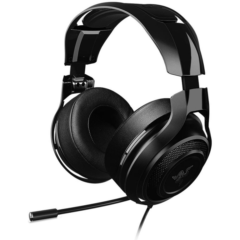 RAZER Razer ManO’War 7.1 Analog / Digital Gaming Headset ADVANCED 7.1 VIRTUAL SURROUND SOUND ENGINE, 50mm POWERFUL DRIVERS AND SOUND ISOLATION,IN-LINE CONTROLS AND FULLY RETRACTABLE MICROPHONE, Connection type: 3.5mm Analog
