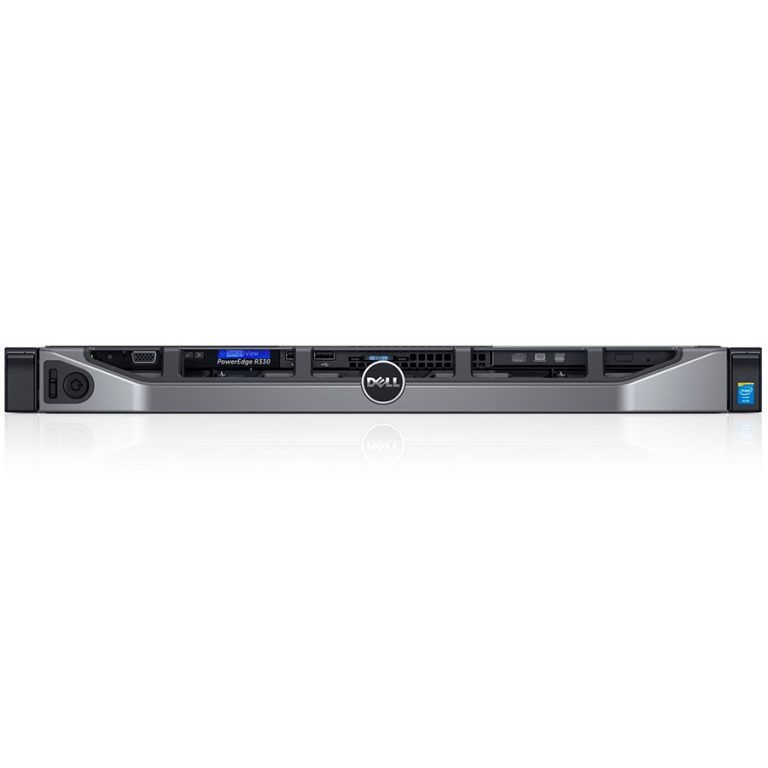PowerEdge R330,Rack Chassis with up to 4×3.5” hot-plug HDD,Xeon E3-1230v5 3.4GHz,8GB UDIMM RAM(1×8),DVD+/-RW,no 