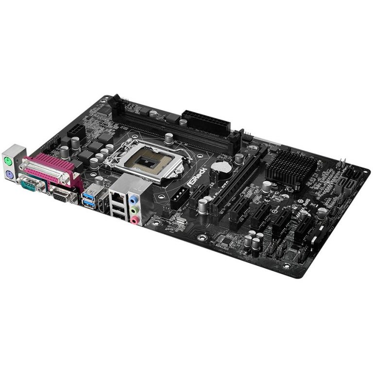 ASROCK Main Board Desktop iH81 (S1150, 2xDDR3,5xPCI-E 2.0×1, 1xPCI-E2.0x16, USB3.0,SATA III,GLAN,5.1ch, HDMI,) ATX Retail