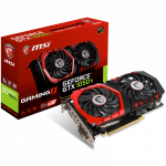 MSI Video Card GeForce GTX 1050 Ti GAMINGX GDDR5 4GB/128bit, PCI-E 3.0 x16,DP, HDMI, DVI-D, Retail