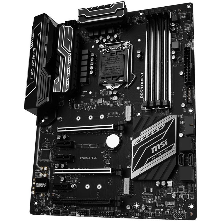 MSI Main Board Desktop Z270 (S1151,4xDDR4,3xPCI-Ex16,3xPCI-Ex1, USB3.0,SATA III,DVI,HDMI,GLAN) ATX Retail