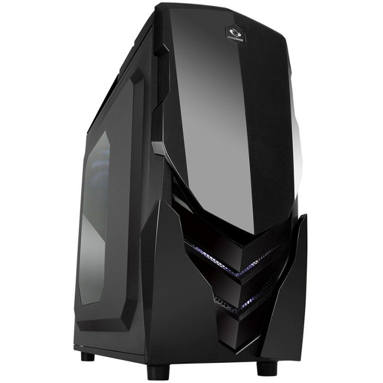 Chassis Ninja II WBO Middle Tower, ATX, 7 slots, 3 X 5.25″, 3 X 3.5″ H.D. or 3 X 2.5″ SSD, 2 x HD AUDIO / 2 x USB3.0 / PSU Optional, 2 X 120mm front LED fan (optional), 1 x 120mm GREY fan, Black