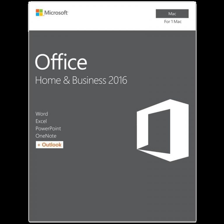 Office Mac Home Student 2016 English EuroZone Medialess P2