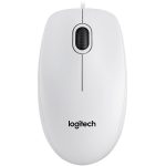 LOGITECH Corded  Mouse B100 – Business EMEA – WHITE