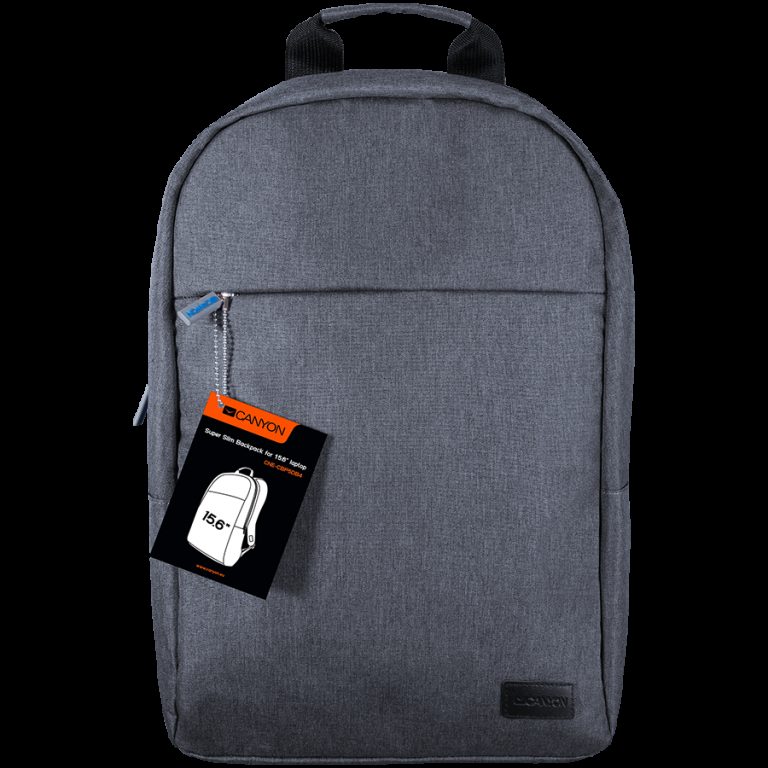 CANYON Super Slim Minimalistic Backpack for 15.6″ laptops