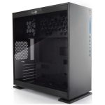 Chassis In Win 303 Mid Tower ATX Aluminum SECC, Tempered Glass, ATX, Micro-ATX, Mini-ITX, Front Ports 2xUSB 3.0,2xUSB 2.0,HD Audio, 500x215x480, 1x120mm Rear Fan/120mm Radiator,3x120mm Top Fan/360mm Radiator,3x120mm Bottom Fan, Black+AURORA