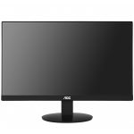 AOC Monitor LED I2480SX IPS (23.8”, 16:9, 1920×1080, IPS, 250 cd/m², 1000:1, 20M:1, 5 ms, 178/178°, VGA, DVI, Tilt: -5/+23°, Vesa) Black, 3y