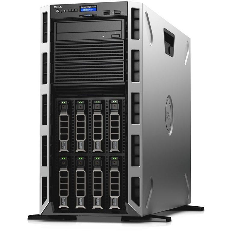 PowerEdge T430,Xeon E5-2620v4,Chassis with up to 8 3.5″ Hot Plug HDD Tower Config,8GB RDIMM 2133MT/s,iDRAC8, Basic,no HDD(optional),PERC H330 RAID Controller,DVD+/-RW,Single Hot-plug PSU(1+0)750W,TPM 2.0,Dual Port LOM 1Gbe,3Y NBD