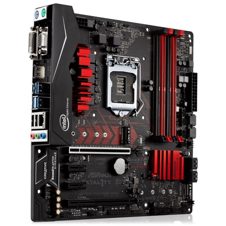 ASROCK Main Board Desktop H270 (S1151, 4xDDR4,2xPCI E x16,2xPCI Ex1 , 6xSATA III ,GLAN,VGA,DVI,HDMI, USB3.1,USB3.0) mATX retail