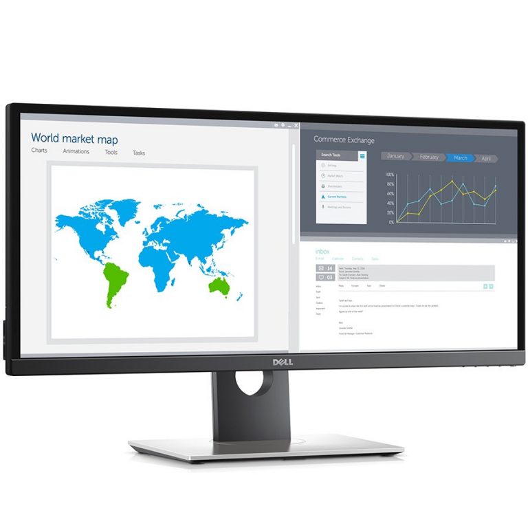 DELL UltraSharp U2917W 28.8”, 2560×1080, WQHD, IPS, 21:9, 1000:1, 300cd/m2, 5ms, 178/178, DP(HDCP 1.4), DP out MST (HDCP 1.4),mini DP, 2xHDMI, 4xUSB 3.0, Audio line out, Tilt, Swivel, Pivot, Height Adjust, 3Y