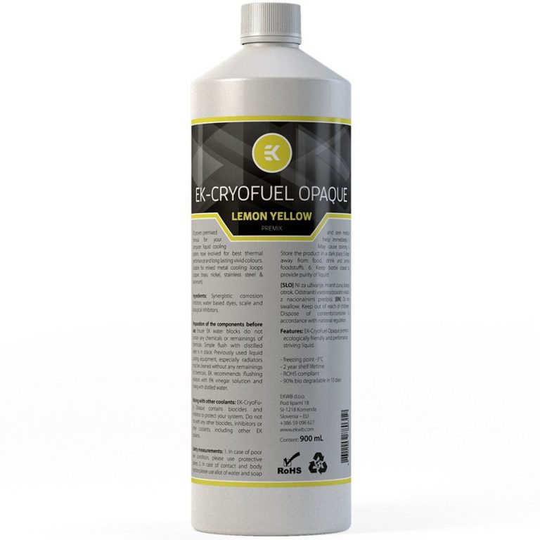 EK-CryoFuel Lime Yellow Premix 900 mL