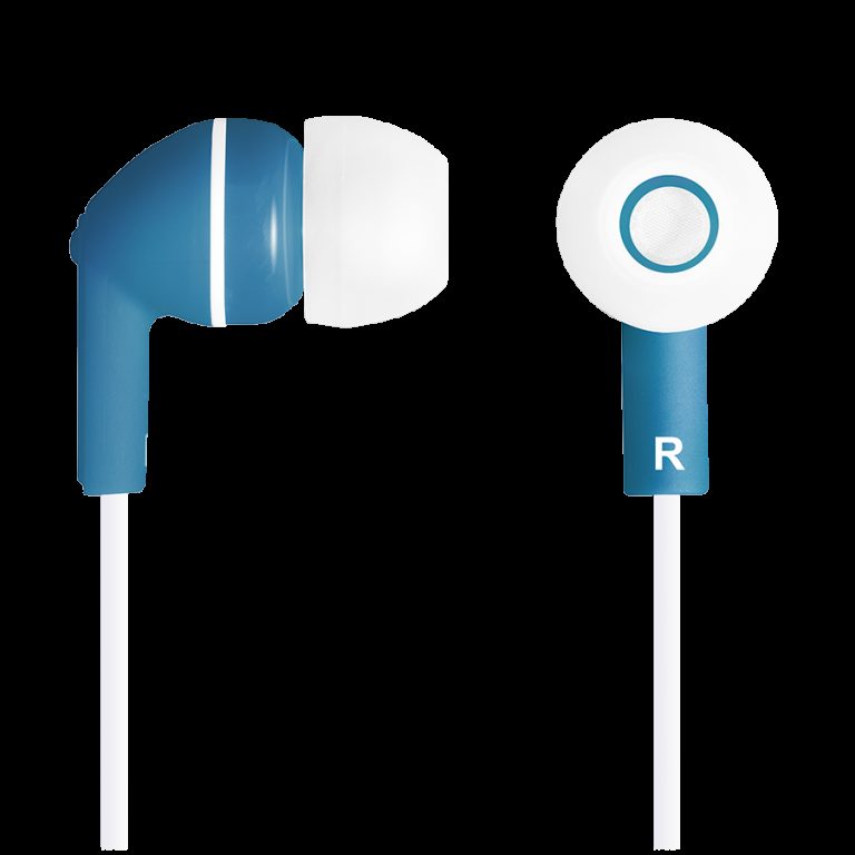 CANYON Stereo earphones with micophone, Dark blue