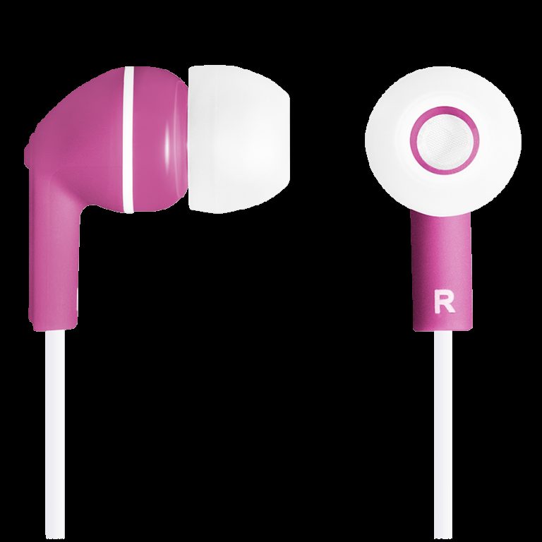 CANYON Stereo earphones with micophone, Purple