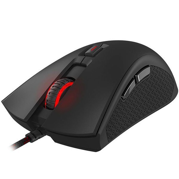 Kingston HyperX Gaming Mouse, PulseFire FPS, Pixart 3310 sensor and four DPI presets, Six-button, Extra-large mouse skates, Comfortable ergonomic, Lightweight 95g, EAN: 740617263120