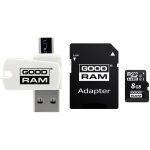 All in one 8GB MICRO CARD class 10 UHS I + card reader GOODRAM