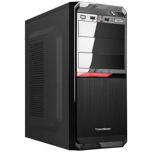 Chassis PACE-PA02A-B-BK/RD, ATX/ MICRO ATX, 7 slots, 4 X 5.25″, 7 X 3.5″ H.D., 2 X USB2.0 / 1xUSB3.0/2 x AUDIO /, PSU 550W 12 sm, 20+4pin, 2 x IDE, 3 x SATA, 360*175*405mm, 1 x 80mm Back Black FAN /opt/., Black