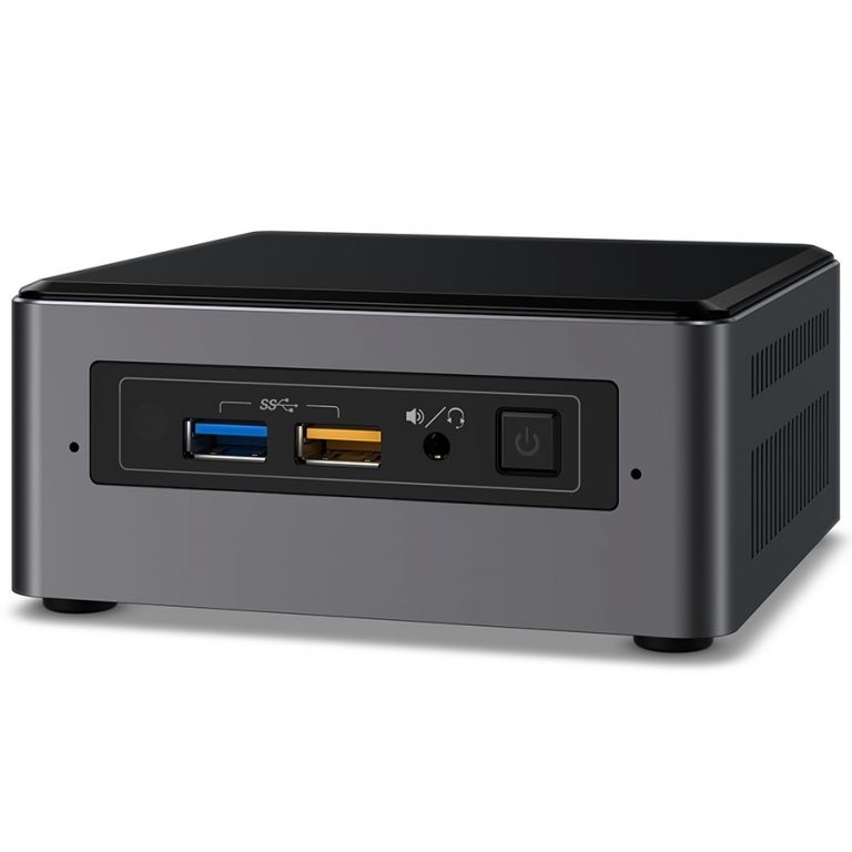 Intel NUC 7th Gen with Optane Memory Ready, Core i5-7260U DC 2.20GHz 3.4GHz Turbo, 2xDDR4 1.2V SODIMM (max 32GB), 2.5” HDD/SSD+NVMe/SATA M.2 SSD, Iris Plus Graphics 640, Dual Mic, 7.1 Audio, 4xUSB 3.0, 1xLAN GbE, IR, WiFi 8265 AC + BT 4.2, VESA mount