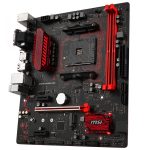 MSI Main Board Desktop A320 (SAM4, 2xDDR4, PCI-Ex16, 2xPCI-Ex1, USB3.1, USB2.0 ,4xSATA III, M.2, Raid, VGA, DVI-D, HDMI, GLAN) mATX Retail