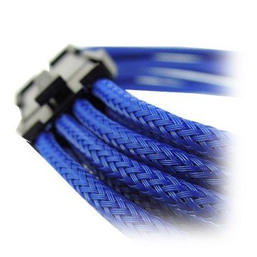 GELID 8pin Power extension cable 30cm individually sleeved Blue