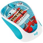 LOGITECH Wireless Mouse M238 – Doodle Collection – SKATEBURGER  – EMEA