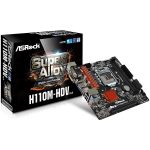 ASROCK Main Board Desktop H110 (S1151, 2xDDR4,1xPCI E 3.0 x16,2xPCI E 2.0×1, SATA III ,GLAN,DVD-D,HDMI,VGA, USB3.0)micro ATX retail