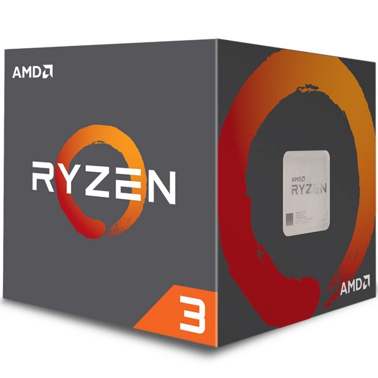 AMD CPU Desktop Ryzen 3 4C/4T 1200 (3.1/3.4GHz Boost,10MB,65W,AM4) box, with Wraith Stealth cooler