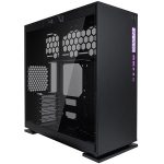 Chassis In Win 303C RGB LED Mid Tower,Tempered Glass, SECC,12″x10.7″ ATX,Micro-ATX,Mini-ITX,USB 3.1 Gen 2 Type-C 2xUSB 3.0,HD Audio,PCI-E X 7,1x120mm Rear Fan/120mm Radiator 3x120mm Top Fan/360mm Radiator 3x120mm Bottom Fan,black