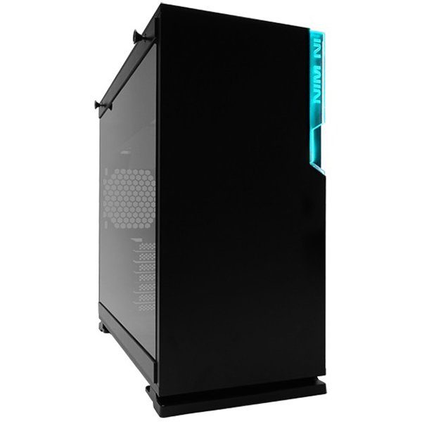 Chassis In Win 101C RGB LED Mid Tower,SECC, ABS, PC,Tempered Glass,ATX, Micro-ATX, Mini-ITX, Max:12″ x 10.5″,1XUSB 3.1 Gen 2 Type-C,2xUSB 3.0 HD Audio,1x120mm Rear Fan/120 mm Radiator 2x120mm Side Fan/240mm Radiator 3x120mm Bottom Fan/360mm Radiator,black