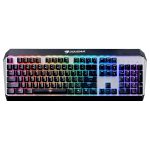 COUGAR ATTACK X3 Red Cherry MX RGB Mechanical Gaming Keyboard,N-key rollover (USB mode support),Full key backlight (16.8 million colors), On-board memory,Aluminum/Plastic,COUGAR UIX System