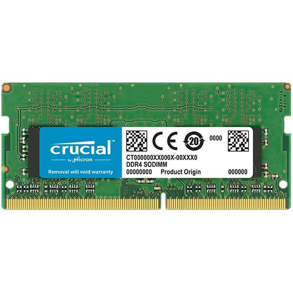 Crucial DRAM 8GB DDR4 2400 MT/s (PC4-19200) CL17 DR x8 Unbuffered SODIMM 260pin, EAN: 649528774897