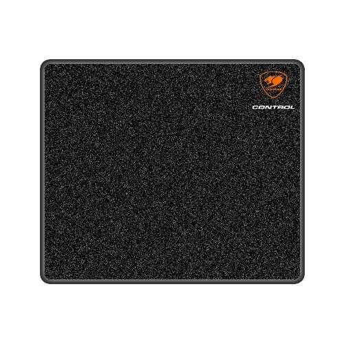 CONTROL 2-M Gaming Mouse Pad, Width (mm/inch) 320/12.6, Length (mm/inch) 270/10.6, Thickness (mm/inch) 5/0.19,Surface Material Cloth, Surface Color Black, Base Material Natural Rubber,Base Color Black