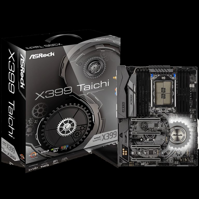 ASROCK Main Board Desktop X399 (sTR4, 8xDDR4, 4xPCIE3.0,1xPCIx1, SATA III,M.2,Raid,GLAN,USB3.1) ATX retail