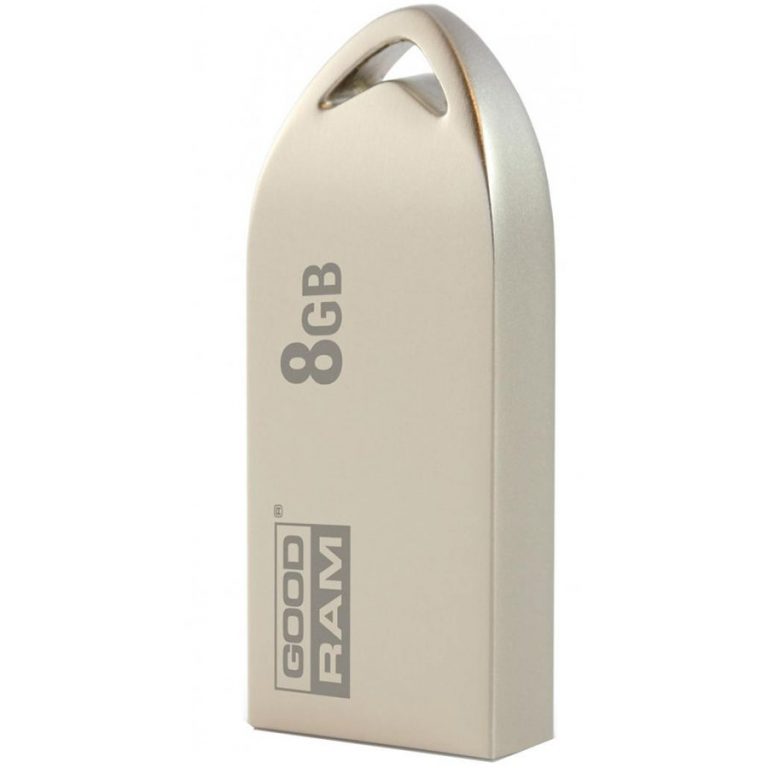 GOODRAM USB 2.0; 8GB; silver; Read:20MB/s; Write:5MB/s